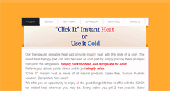 Desktop Screenshot of clickitinstantheat.com